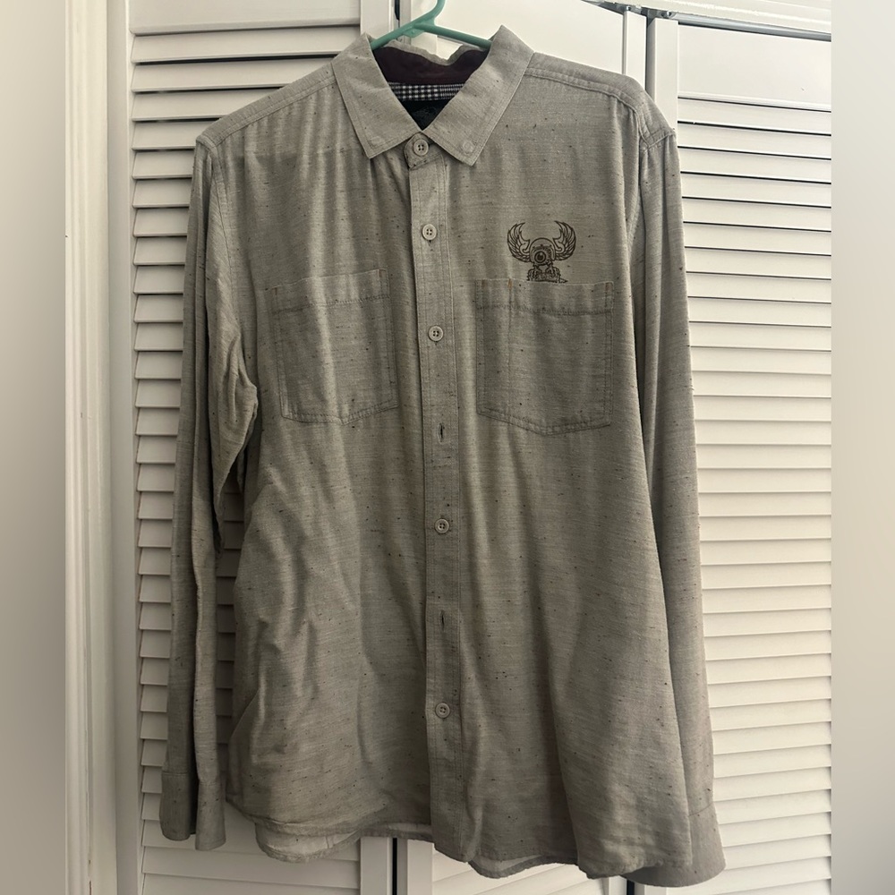 Harley Davidson Motor Clothes Long Sleeved Super Soft Shirt Large